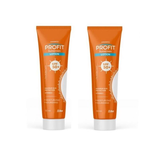 Argento Profit Sun Block Lotion 50ml 1+1 Offer