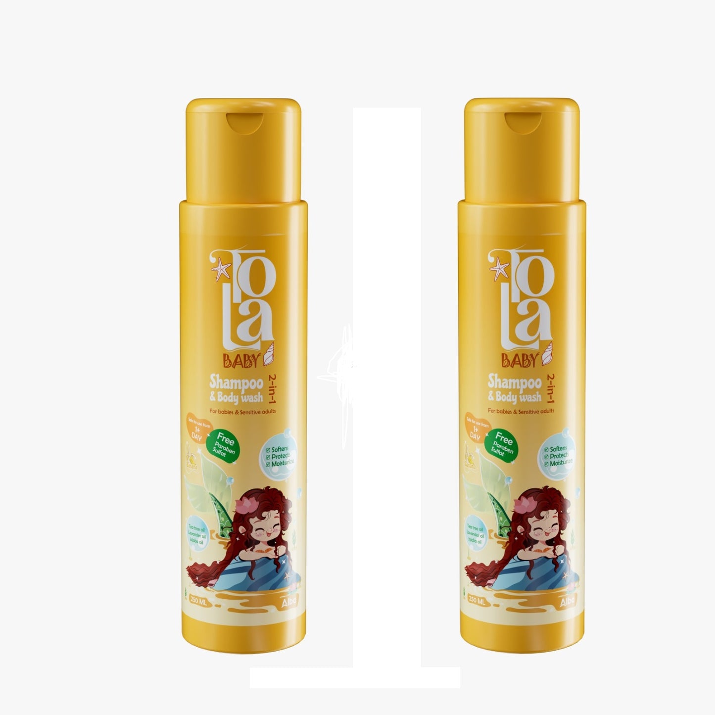 Tula Baby Shampoo 250ml 1+1 Offer